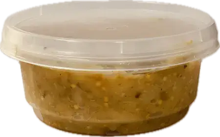 חציל שרוף גמבה וחריף מטוגנים