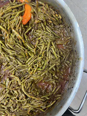 שעועית ירוקה מבושלת