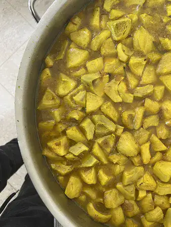 ארטישוק קוביות עם בצל