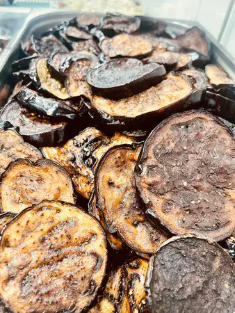 חצילים מטוגנים